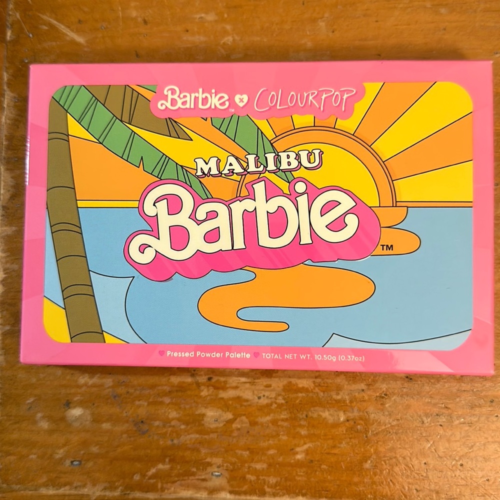 Colourpop MALIBU BARBIE eyeshadow palette 💖NEW BNIB